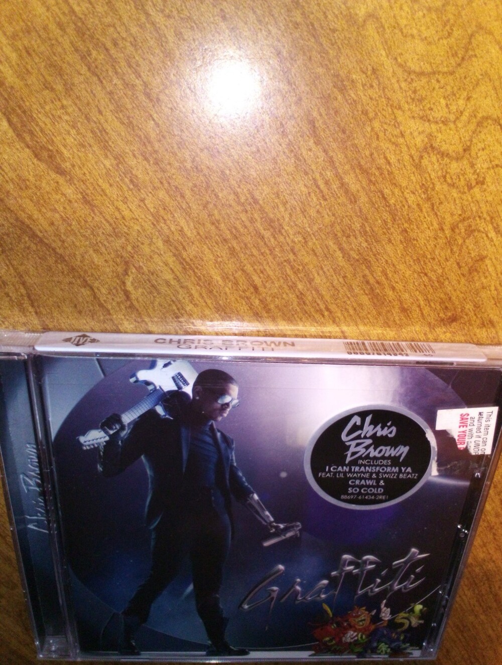 Chris Brown Graffiti 2009 RCA/Jive Records CD Sealed